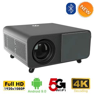 (PreOrder) PIXPAQ APEX (JAPAN) PROJECTOR 1080P NATIVE FULL HD HOME PROJECTOR, 4K SUPPORT, 11000 LUMEN LED, 300+ INCH SCREEN | INBUILT 10W SPEAKER | 4P+4D DIGITAL KEYSTONE, WITH NETFLIX, PRIME ETC | WIFI & BT |